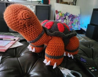 Patrón de crochet Torkoal - PDF