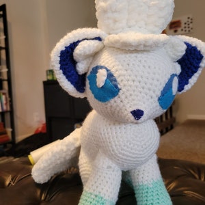 Alolan Vulpix Crochet Pattern - PDF