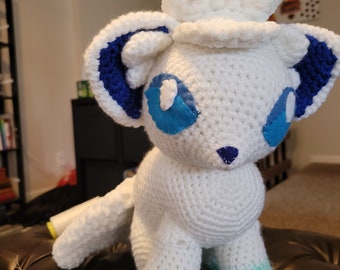 Alolan Vulpix Crochet Pattern - PDF