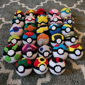 Ultimate Pokeball Crochet Patterns - PDF