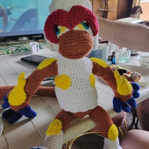 Infernape Crochet Pattern