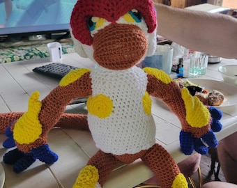 Patrón de crochet Infernape
