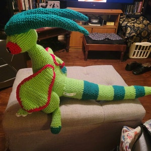 Flygon Crochet Pattern - PDF