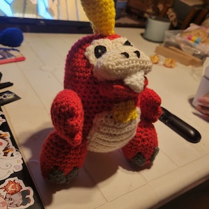 Fuecoco Crochet pattern - PDF