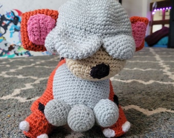 Hisuian Growlithe Crochet Pattern - PDF