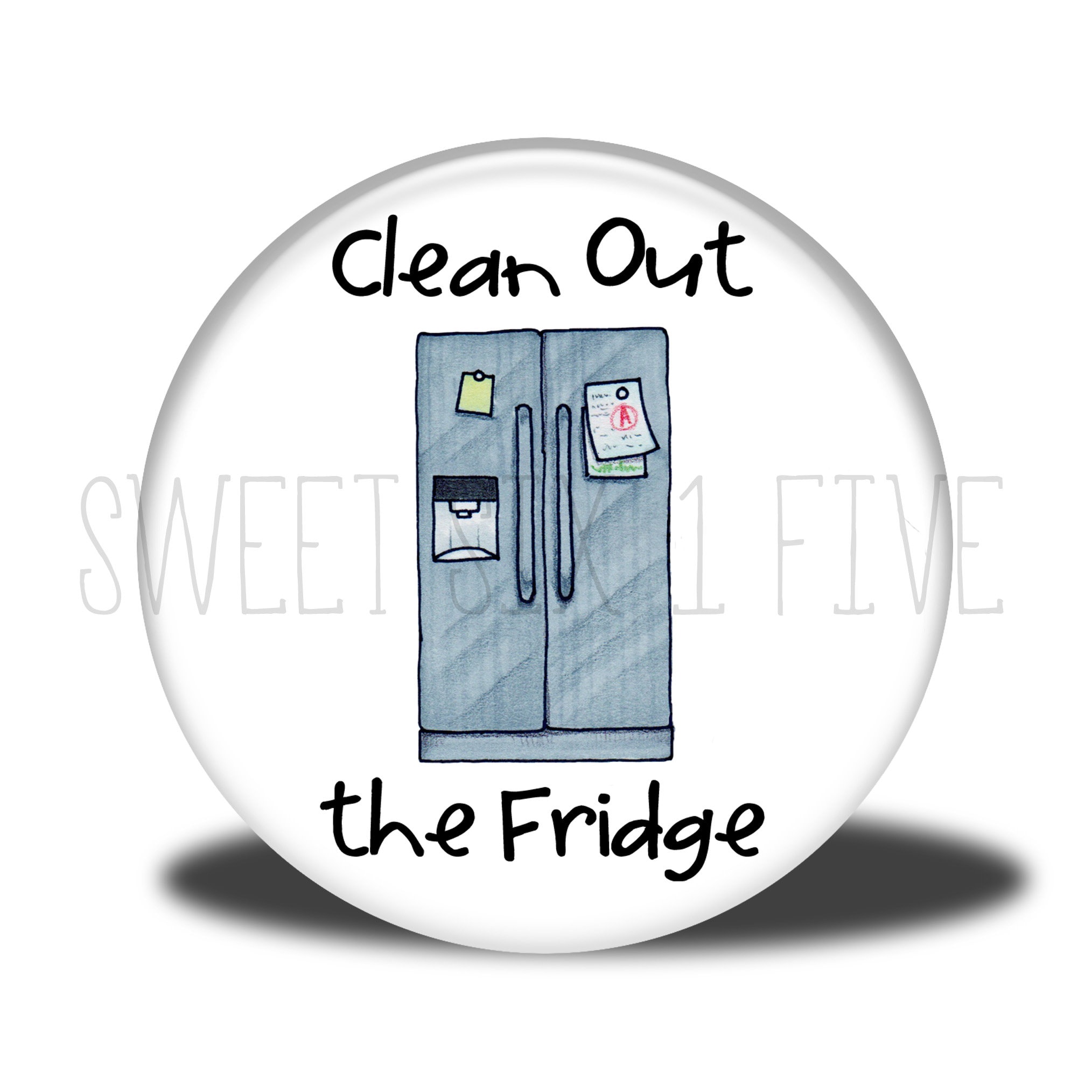Clean Out the Fridge Chore Magnet - Etsy