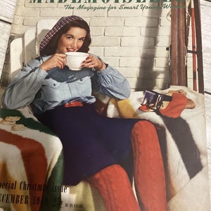 December 1940 Mademoiselle Magazine for Smart Young Women, Special Christmas Issue