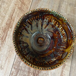 Handmade pottery bowl image 3