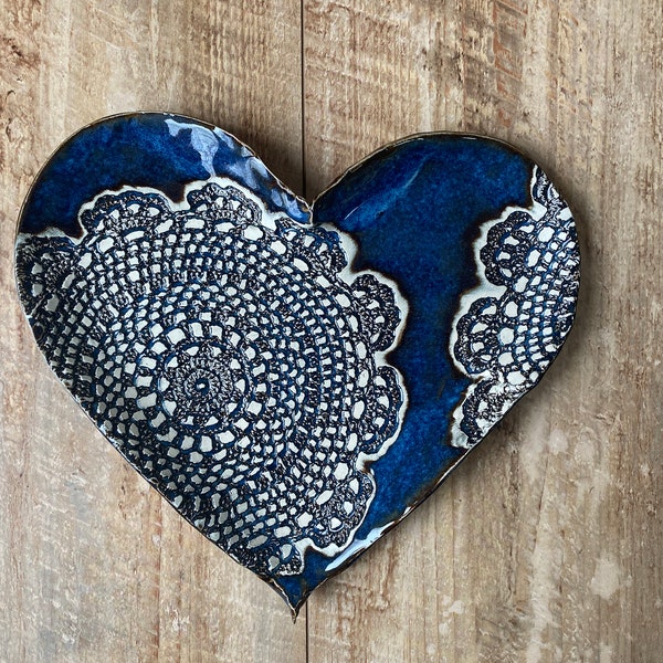 Pottery Heart Etsy