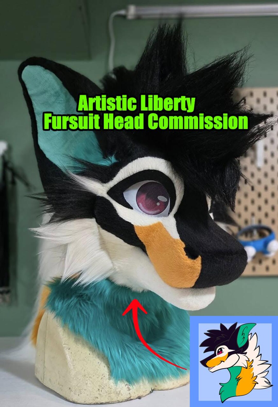 Fursuit Head Commission [artistic Liberty] - Custom Made to Order - Etsy UK