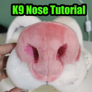 Fursuit Nose - Sewing Pattern + Tutorial