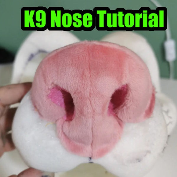 Fursuit Neus - Naaipatroon + Tutorial