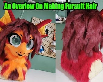 Fursuit Tutorial & Pattern - How to Make Fursuit Hair