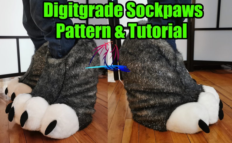 Digitgrade Sockpaw Tutorial & Pattern PDF image 1
