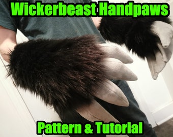 Wickerbeast Handpaws Pattern & Tutorial (PDF)