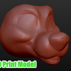 K9 Fursuit Base - STL File for 3D Printing