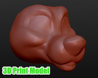 K9 Fursuit Base - STL File for 3D Printing