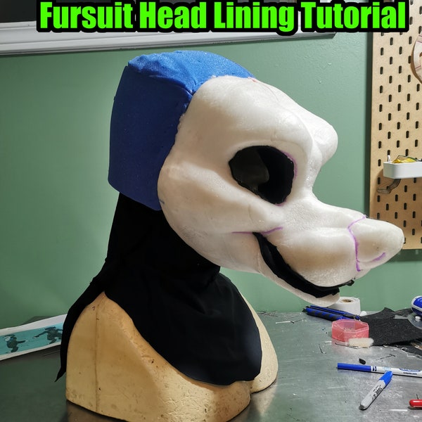 Fursuit Head Lining Tutorial
