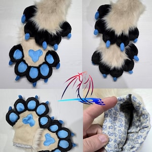 5 Fingered Puffy Paw Pattern (PDF Download)