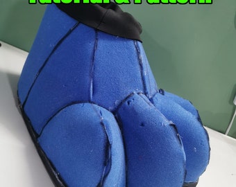 Foam Feetpaw Tutorial & Pattern (PDF)