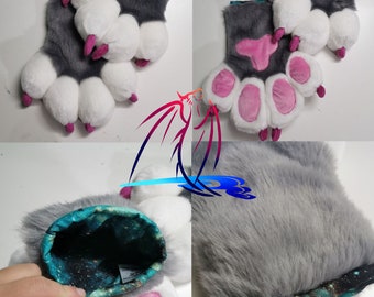 Puffy Paw Pattern (PDF Download) - 2 Styles