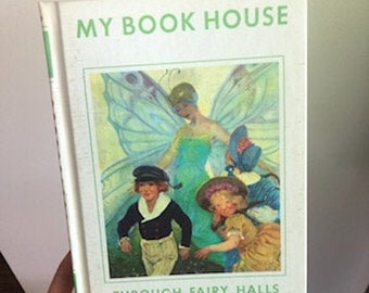 Vintage 1970s Hardcover My Book House Book 6 Through Fairy Halls, Vintage Fairy Book, Fairy Books, Fairy Bedroom, Fairy Garden, Fairy Girl's