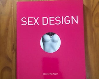 First Printing Paperback Art Reference Sex Design Book, Edited by Max Rippon, Sex Advertisement, Ad History, Collins Design, Sex Culture