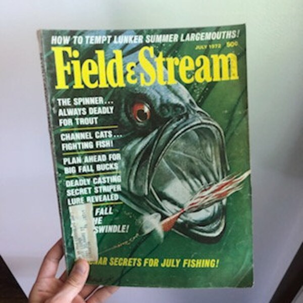 Field & Stream Magazine Etsy