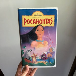 Vintage 1990s Walt Disney Pocahontas VHS in Original Box