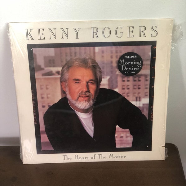 Vintage Kenny Rogers The Heart Of The Matter LP Record(1985)RCA AJLI-7023 Music Records, Kenny Rogers, Kenny Rogers Vinyl, Kenny Rogers lp