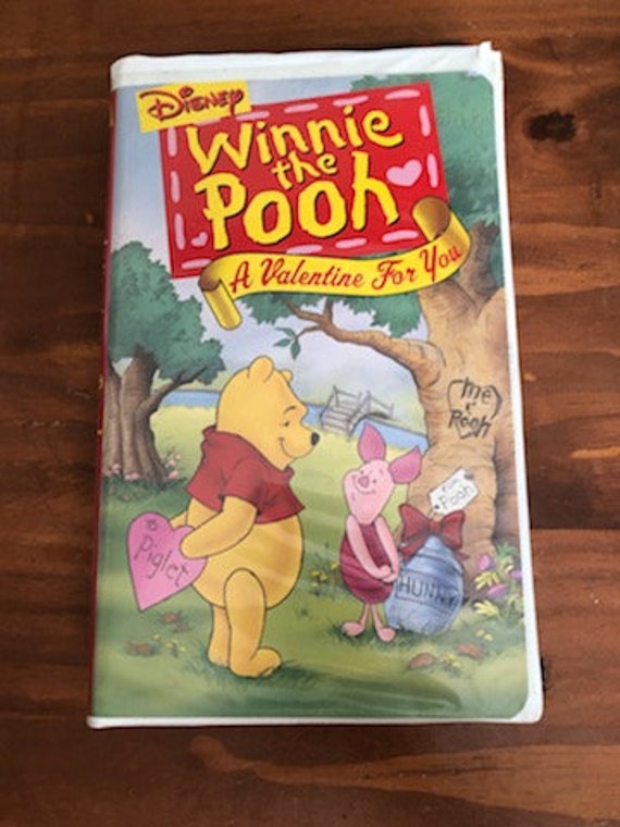 Vintage Disney Winnie The Pooh Vhs Tape A Valentine For You Etsy Hong Kong