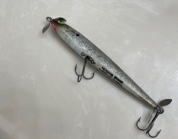 Heddon Wood Surface Cobra Fishing Lure, Vintage Heddon Surface