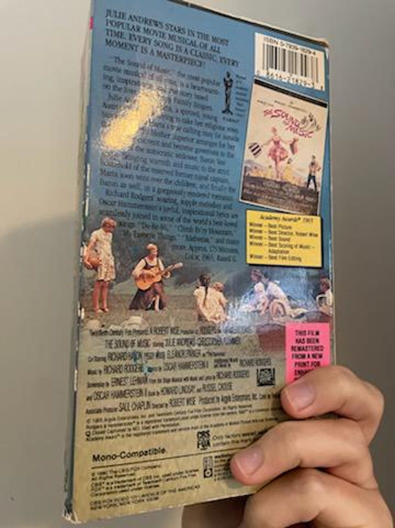 1990 CBSFOX Video VHS Tapes 1829 Rodgers and Hammerstein Collection the ...