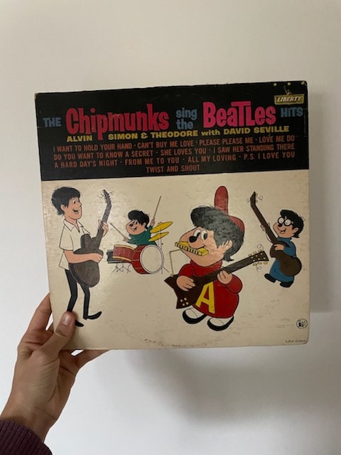 【LPレコード】【オリジナル盤】The Chipmunks Beatles Amazon.com: Sing the Beatles Hits: CDs & Vinyl
