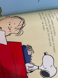 Hardcover Peanuts Snoopy Takes off by Charles M. Schulz, Snoopy