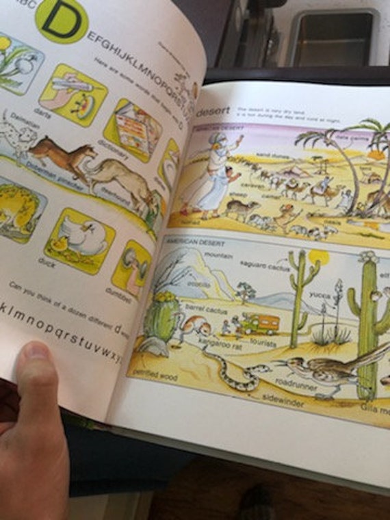 1976 Large Hardcover A Golden Book the Golden Picture