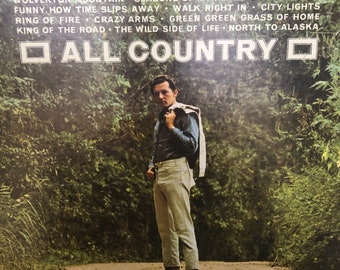 1969 Vintage LP Vinyl Record Jerry Lee Lewis All Country, 1960s Jerry Lee Lewis, Jerry Lee Lewis, Jerry Lee Lewis Country, Jerry Lee Record