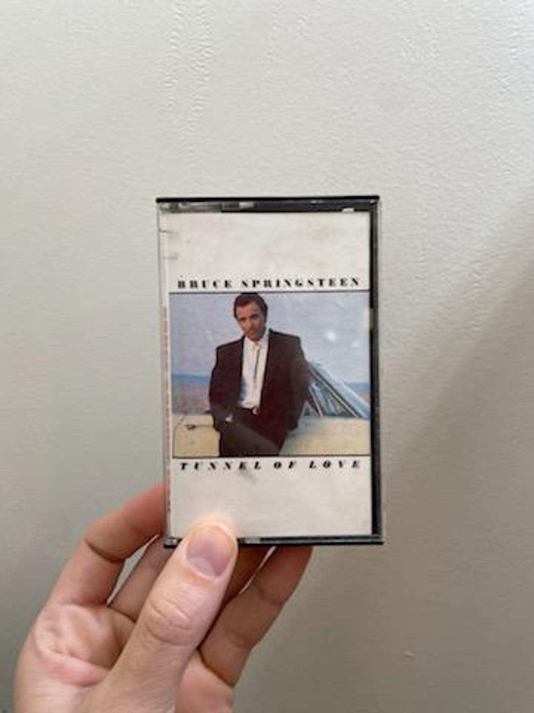 1987 Bruce Springsteen Tunnel of Love Cassette Tape, Oct 40999 Bruce ...