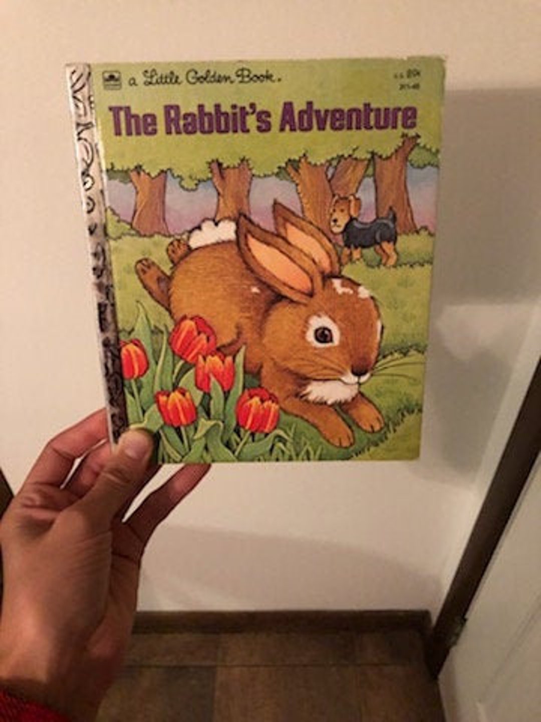 Vintage Hardcover 1977 A Little Golden Book, the Rabbit's Adventure, by ...