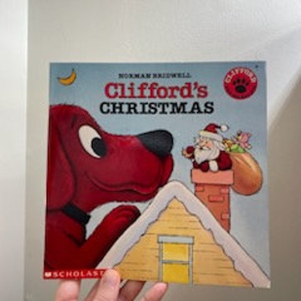 1984 Printed in USA Norman Bridwell Clifford's Christmas Clifford The Big Red Dog, Clifford Book, Clifford Christmas, Clifford Series Book