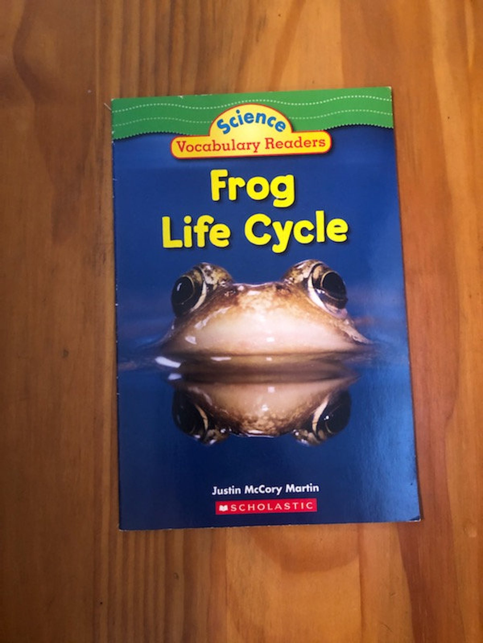 Paperback Science Vocabulary Readers Frog Life Cycle Book Etsy