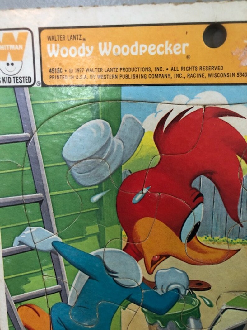 Vintage 1970s Woody Woodpecker Walter Lantz Productions INC - Etsy