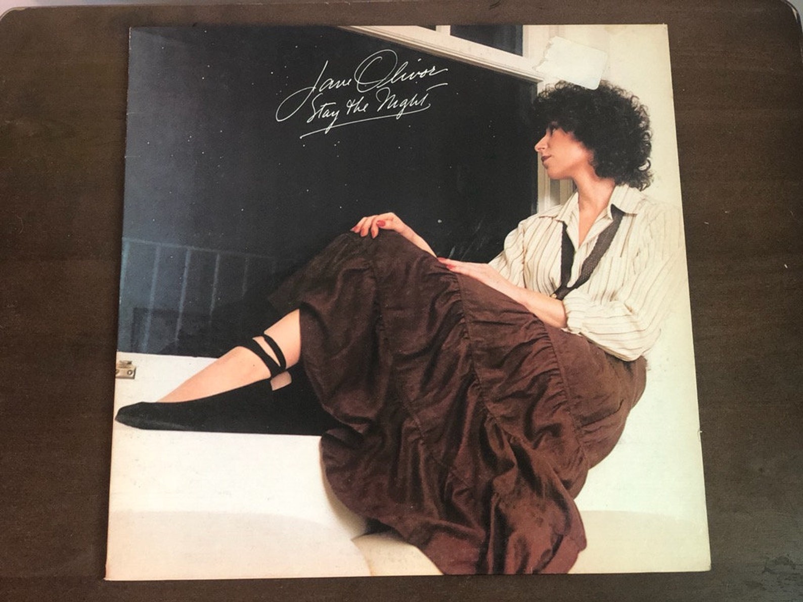 1978 Vintage Jane Oliver Stay the Night Vinyl LP Record Jane Etsy
