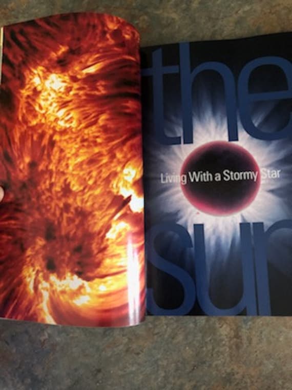 Vintage National Geographic July 2004, Sun Bursts, Weather, Space