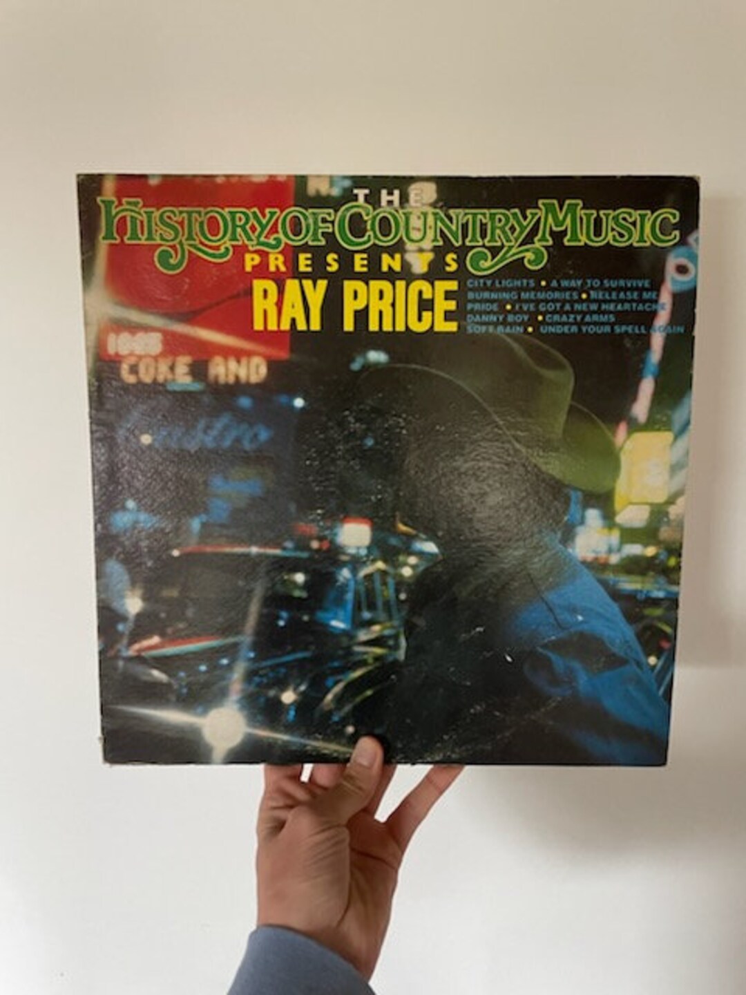 Vintage Vinyl LP Record the History of Country Music Presents Ray Price ...