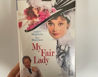 Vintage 20th Century Fox Family Feature My Fair Lady VHS Film Tape, My Fair Lady, My Fair Lady VHS, Audrey Hepburn, Rex Harrison, Hepburn