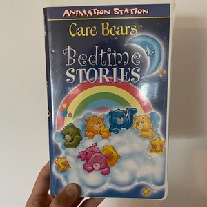 Vintage Care Bears VHS Tape, Care Bears, Care Bears Movie, Animation Station Care Bears Bedtime Stories, Care Bears Bedtime Stories VHS imagen 7
