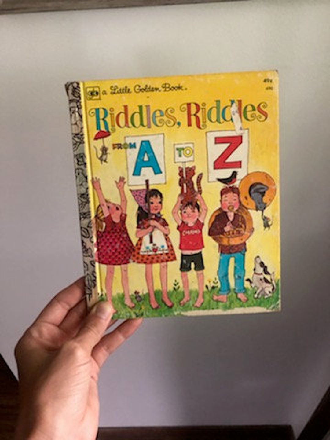 1974 Hardcover A Little Golden Book, Riddles Riddles From A to Z 49 ...