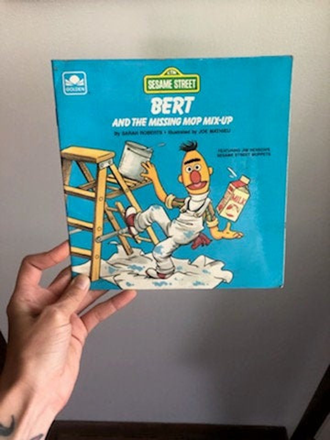 Vintage Bert and the Missing Mop Mixup Featuring Jim Henson's Sesame