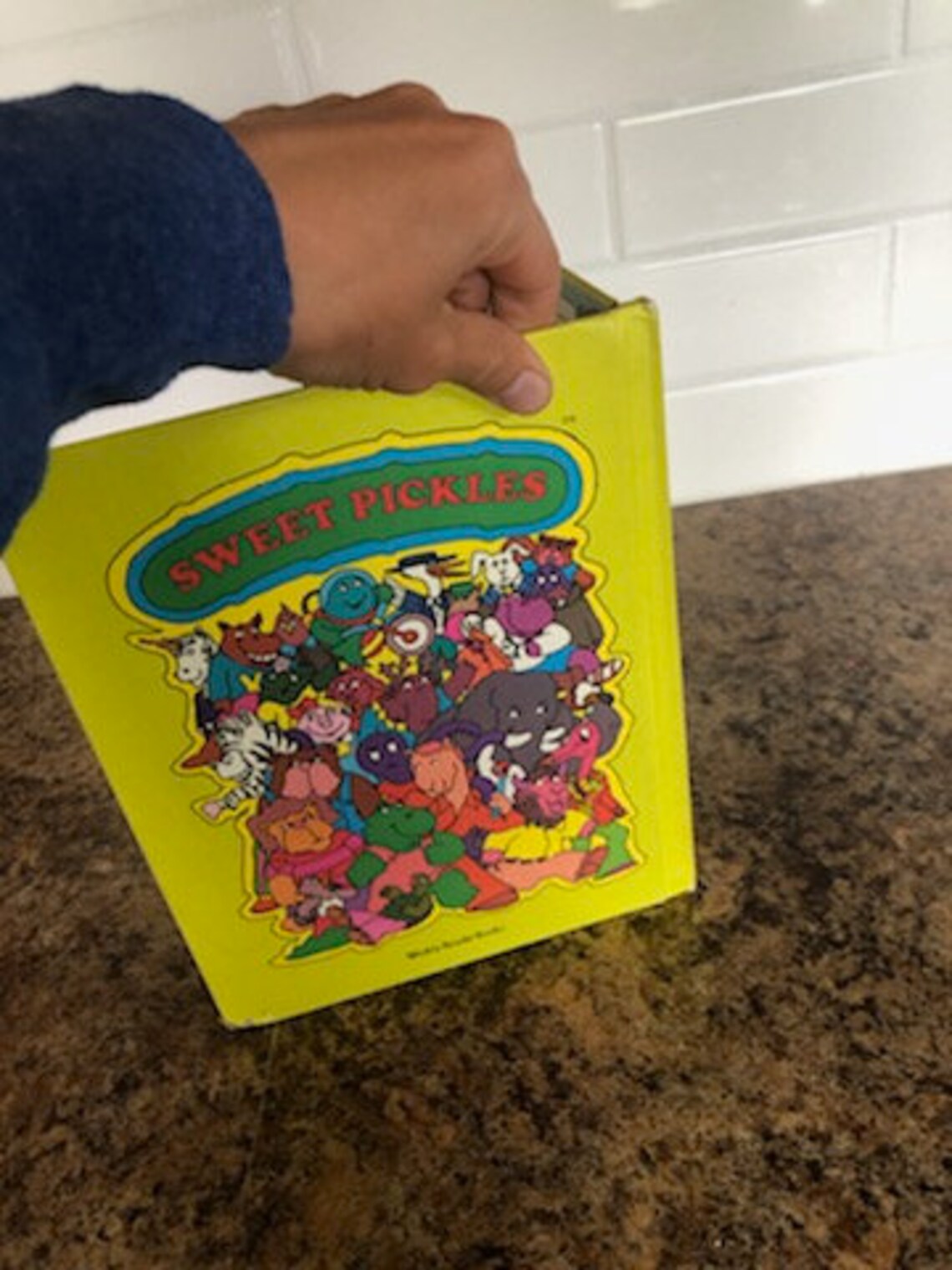 1977 Sweet Pickles Children's Hardcover Book Elephant Eats Etsy